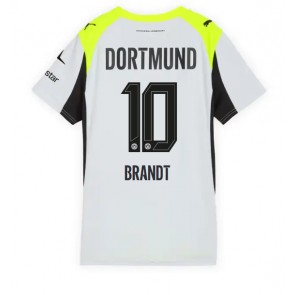 Borussia Dortmund Julian Brandt #10 Gostujuci Dres za Ženska 2025-26 Kratak Rukavima